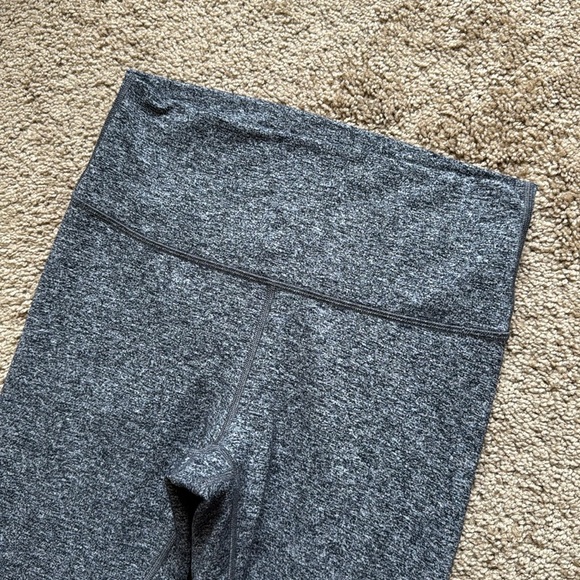 Lululemon Wunder Under Hi-Rise 7/8 Tight 25" Heathered Black Leggings - Picture 3 of 10